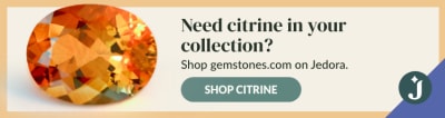 Add citrine to your gemstone collection! Gemstones.com offers a great variety of citrine in different shapes and sizes on Jedora.