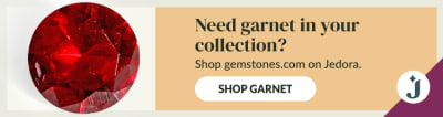 Need garnet in your gemstone collection? Shop garnet from gemstones.com on Jedora!
