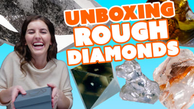 unboxing rough diamonds