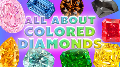 learn all about colorful diamond gemstones
