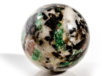 multi-color round emerald ball