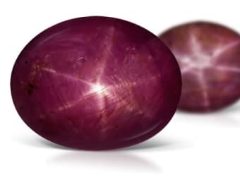 star ruby gemstone