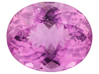 round pink tourmaline gemstone
