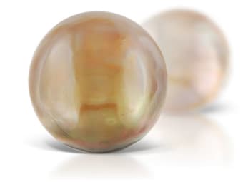 round mabe pearl gemstones
