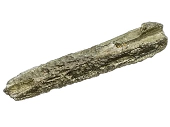rough and uncut moldavite specimen