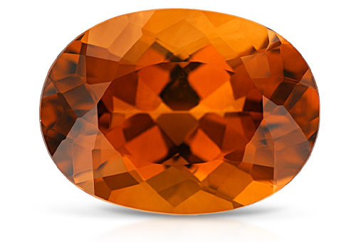 MADEIRA CITRINE 7 MM SQUARE CUT BUFF TOP F-584 FROM BRAZIL 