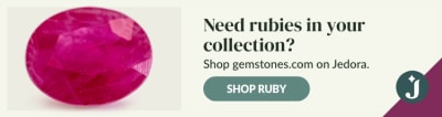 Collect red ruby in many shapes and sizes from gemstones.com on Jedora.