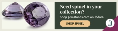 Shop for spinel, a gemstone of many colors and cuts from gemstones.com on Jedora.