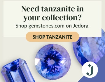 Add tanzanite to your gemstone collection. Shop for tanzanite from gemstones.com on Jedora!