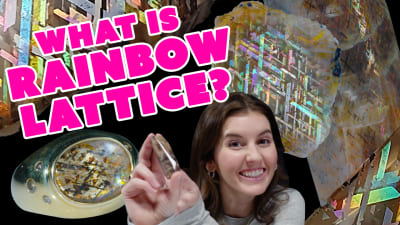 Unboxing Rainbow Lattice | What is this Gemstone?