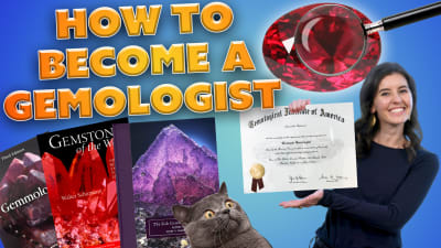 how to become a gemologist