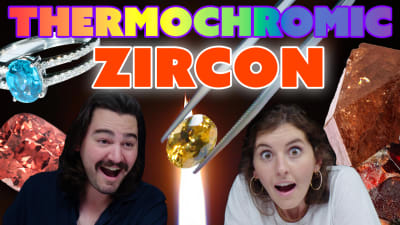 Unboxing Zircon - Red, Blue & Thermochromic Gems