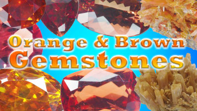 Unboxing Orange and Brown Gemstones! | Topaz, Diamonds, Triplite, and more!