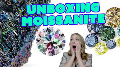 unboxing moissanite
