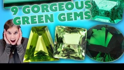 All About Green Gems: Emeralds, Peridot