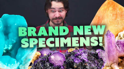 Brand New Rare Specimens! | Calcite, Aragonite, Scheelite + More!
