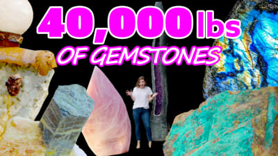 40,000 lbs of Gemstones! Collecting Huge Specimens