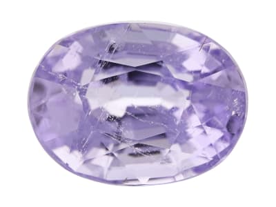 oval purple tourmaline