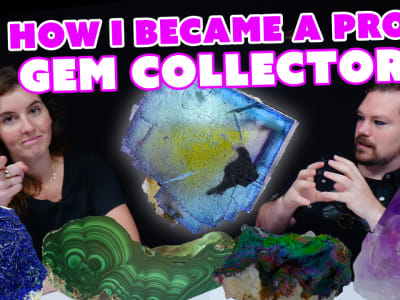 How I Became A Pro Gem Collector: Rare Fluorite, Azurite