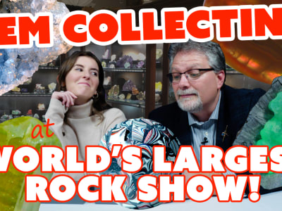 Tucson Gem Show $300 CHALLENGE: Fire Agate + Tourmaline