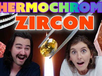 Unboxing Zircon - Red, Blue + Thermochromic Gems