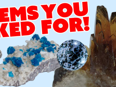 Unboxing - Barite, Cavansite and MORE