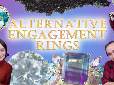 Alternative Engagement Rings | Sapphire, Fluorite and More!