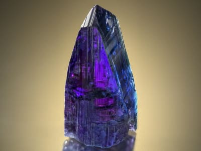 Sharply terminated Tanzanite Crystal