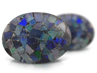 Mosaic Opal Triplet Opal