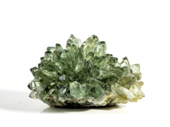 uncut green prasiolite gemstone specimen 