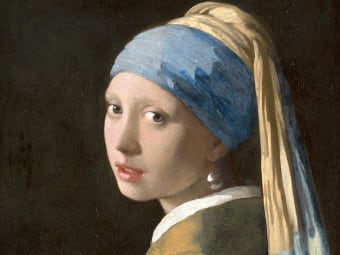 'Girl With a Pearl Earring' painting by Johannes Vermeer. 