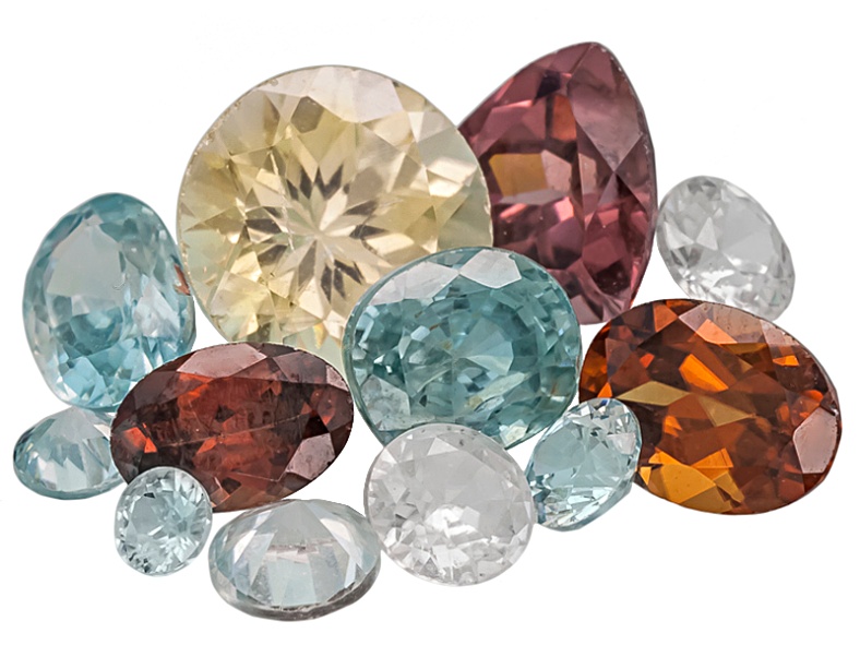 Cubic Zirconia (Synthetic) Gem Guide and Properties Chart